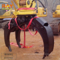 hydraulic rotator grapple for excavators hydraulic rotating grab